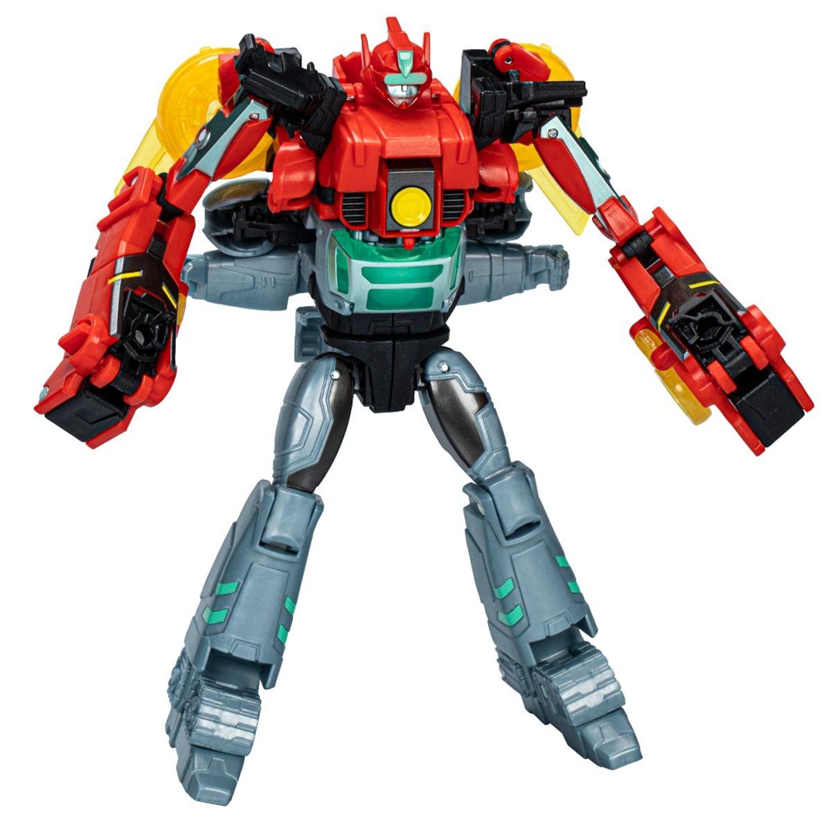 TRANSFORMERS - Figura de Acción Transformers EarthSpark Cyber-Combiner Terran Twitch y Robby Malto