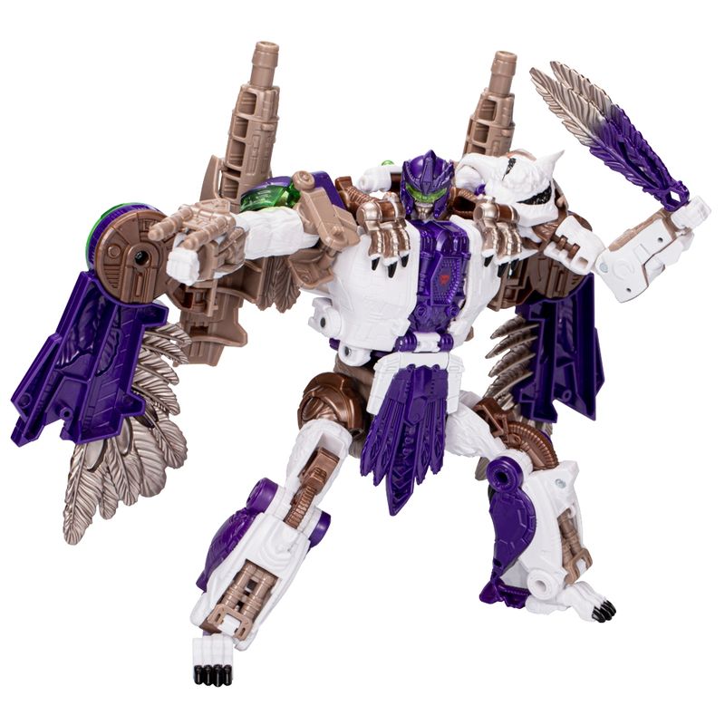 TRANSFORMERS - Figura de Acción Transformers Legacy United Leader Beast Wars Universe Tigerhawk