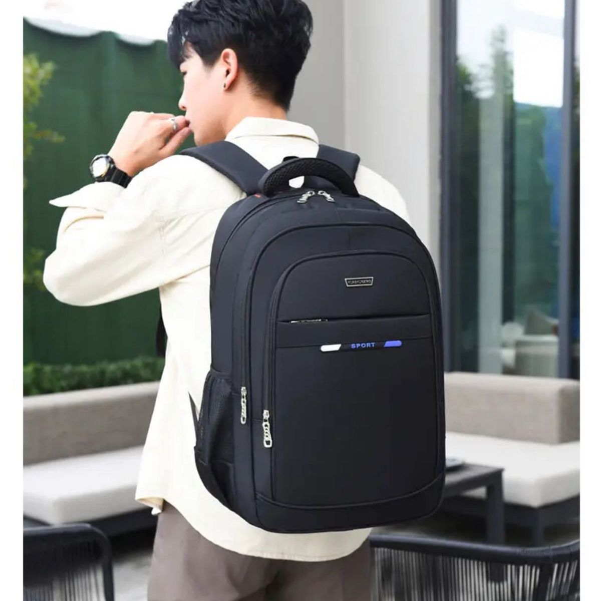MV MOVAC - Mochila Escolar Universitaria Impermeable Gran Capacidad Notebook