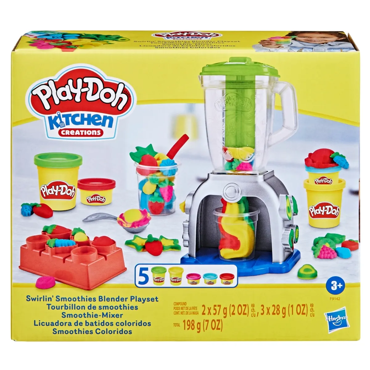 PLAY DOH - Masas y Plastilinas Play Doh Kitchen Creations Licuadora de Batidos Coloridos