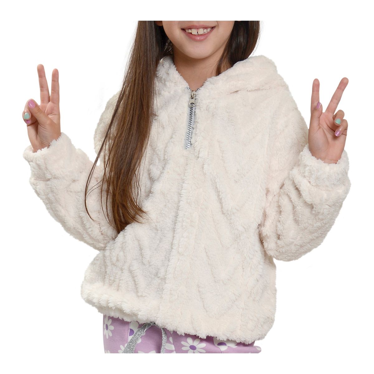 EXCEPTION - Polerón Peludo Niña Exception