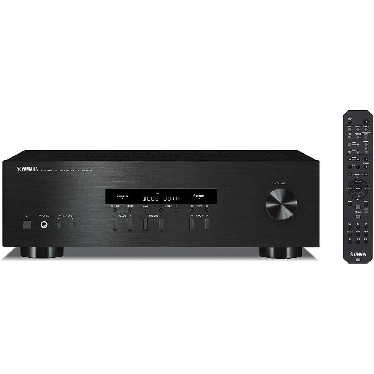 YAMAHA - Receiver Estéreo Yamaha R-S202D Bluetooth AMFM