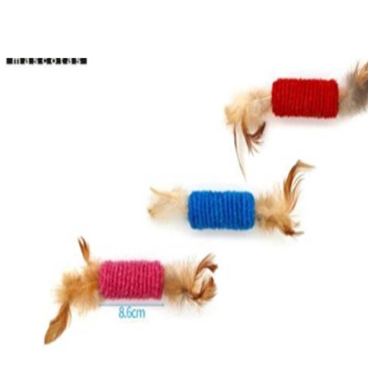 GENERICO - Juguete Para Gato  Colores Surtidos Plumas