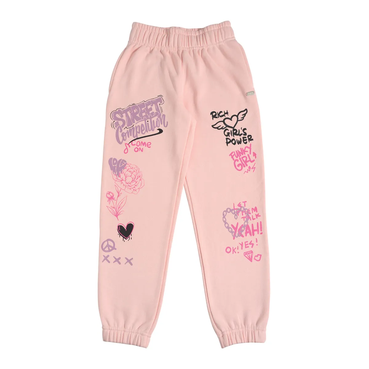 EXCEPTION - Pantalón de Buzo Franela Niña Exception