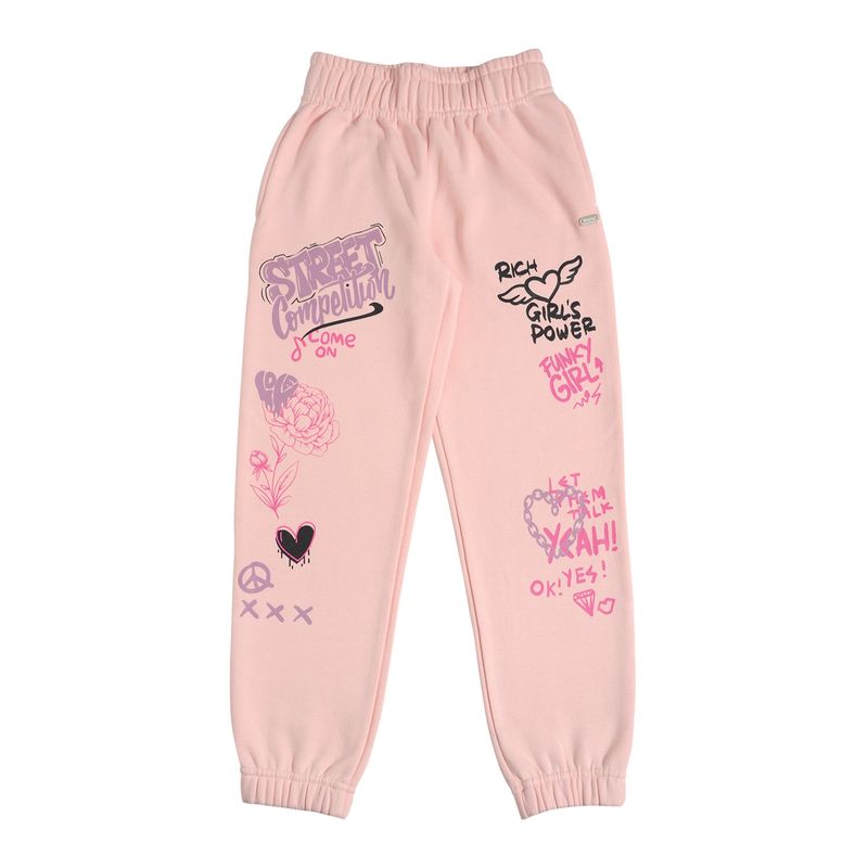 EXCEPTION - Pantalón de Buzo Franela Niña Exception