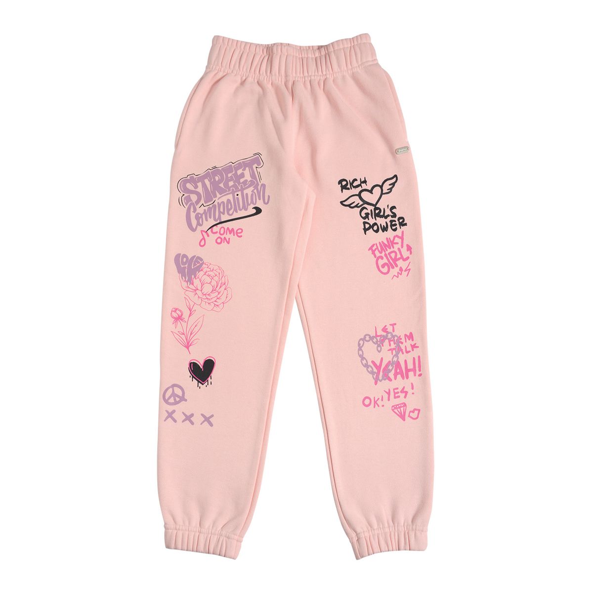 EXCEPTION - Pantalón de Buzo Franela Niña Exception