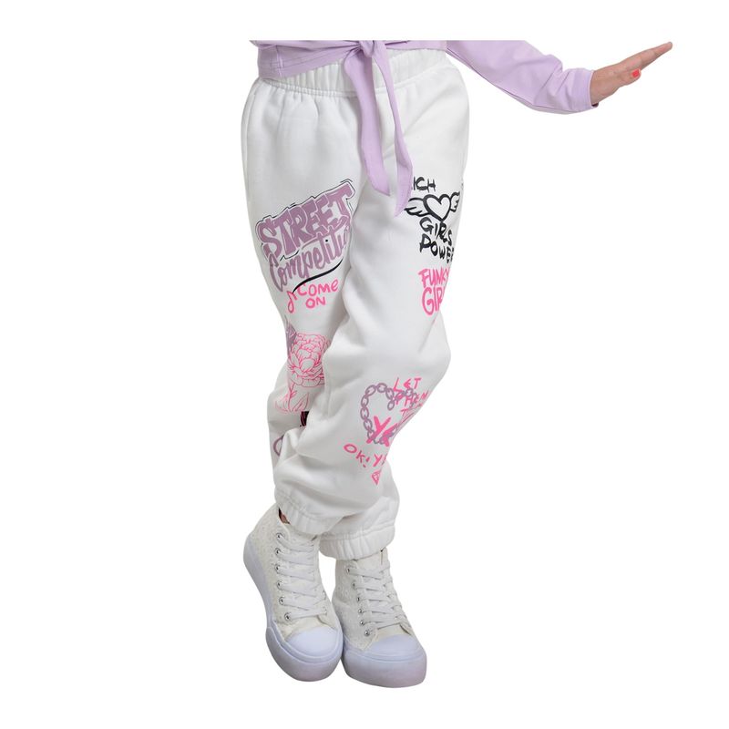 EXCEPTION - Pantalón de Buzo Franela Niña Exception