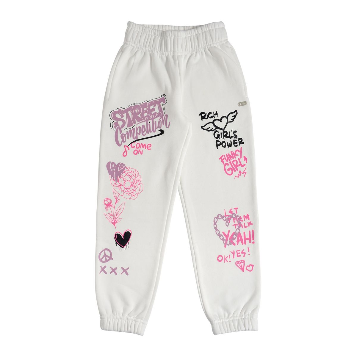 EXCEPTION - Pantalón de Buzo Franela Niña Exception