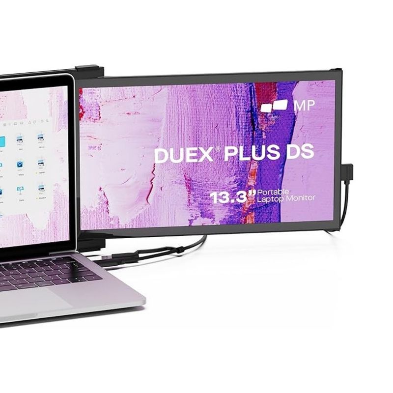 MOBILE PIXELS - Monitor Portátil y Acoplable, DUEX PLUS DS,  13.3"