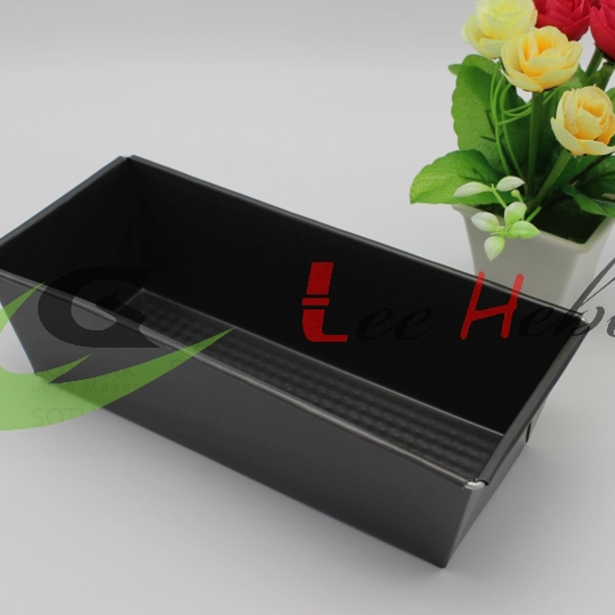 GENERICO - Molde Rectangular Antiadherente Repostería Queques Pan 25 Cm