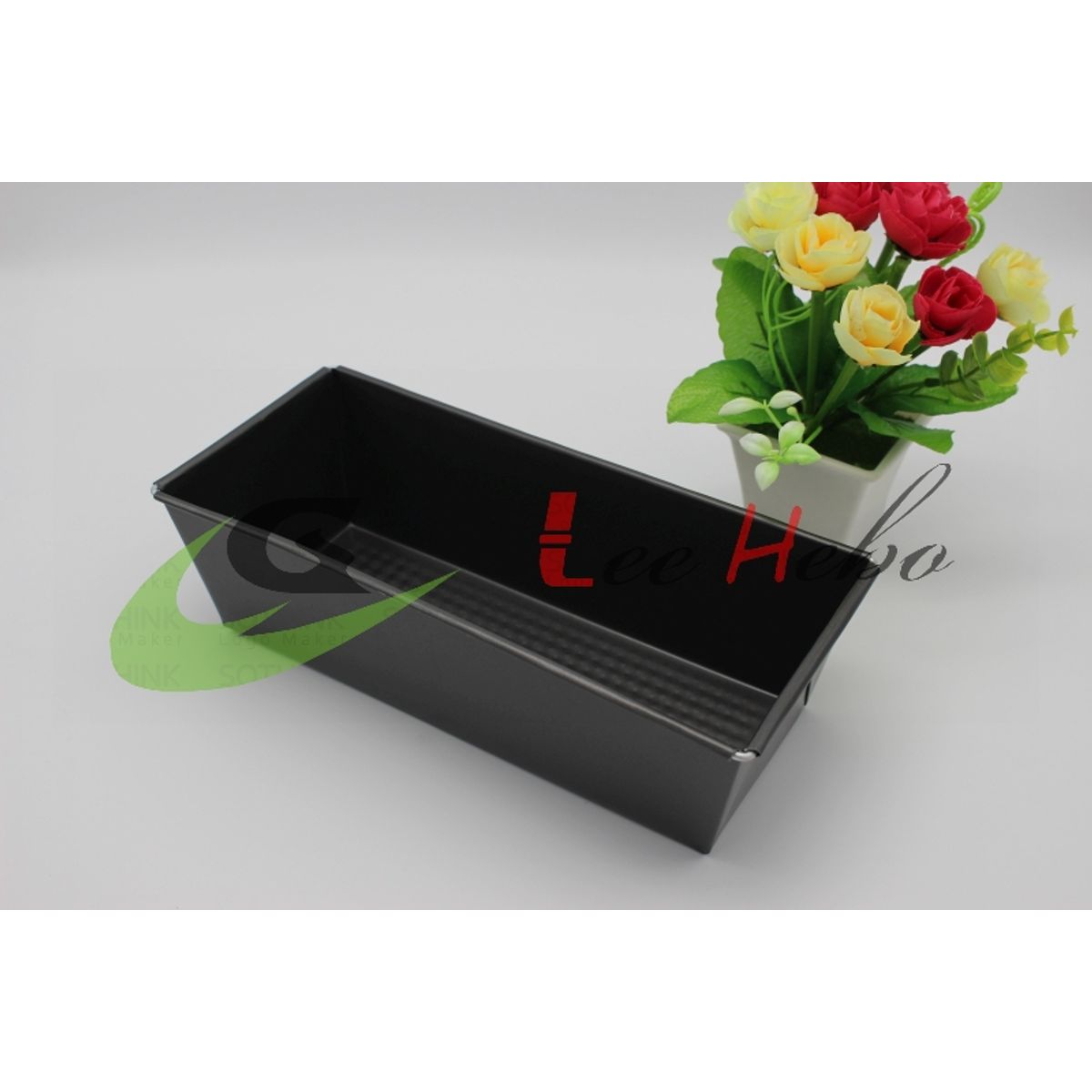 GENERICO - Molde Rectangular Antiadherente Repostería Queques Pan 25 Cm