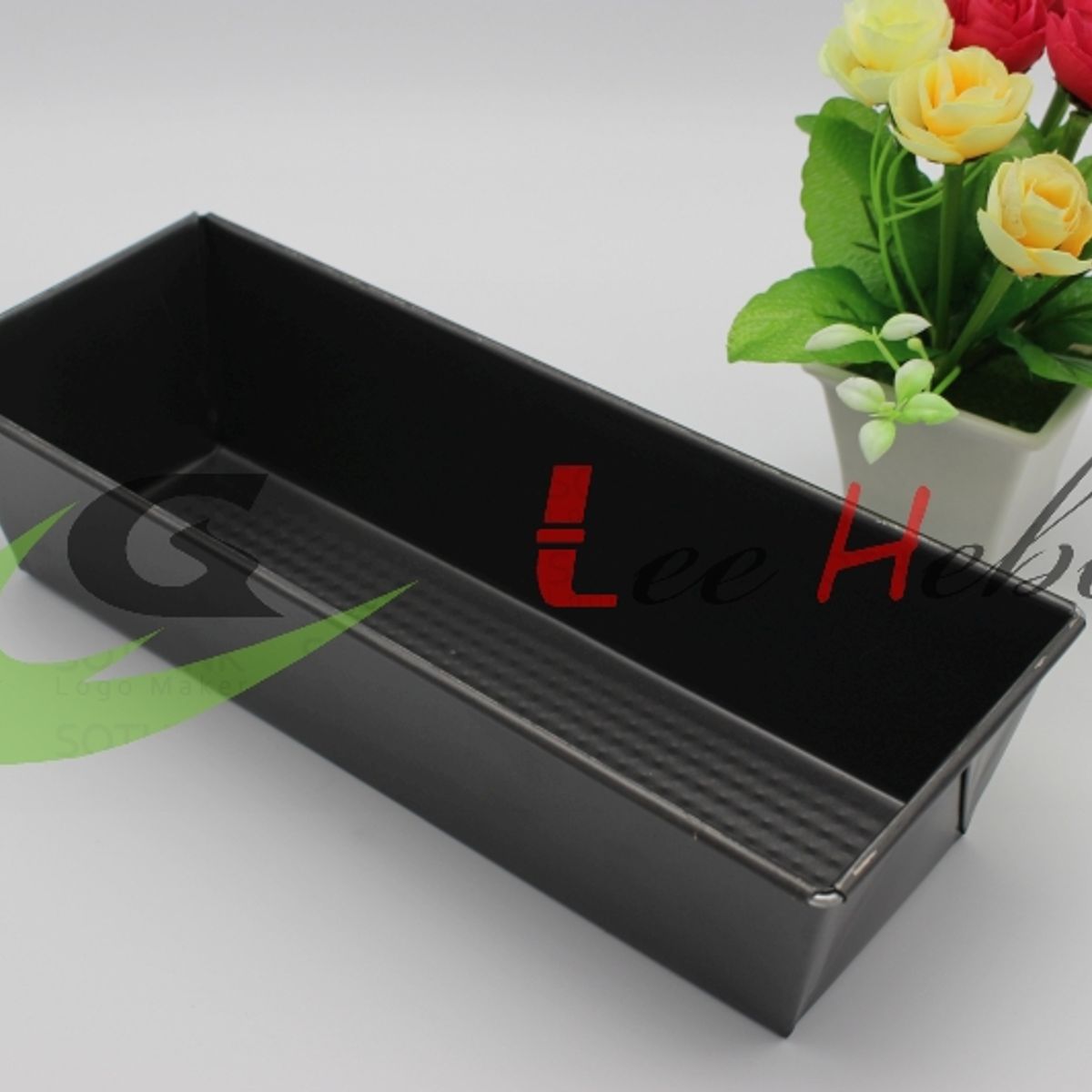 GENERICO - Molde Rectangular Antiadherente Repostería Queques Pan 30 Cm