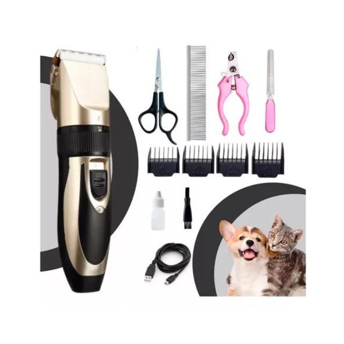 GENERICO - Kit de Máquina de Corte para Mascotas