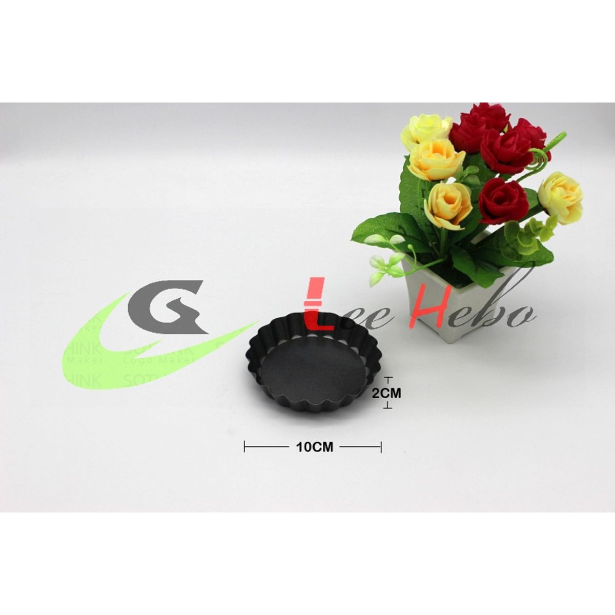 GENERICO - Molde Para Pie Redondo Tartaleta Metal 10Cm