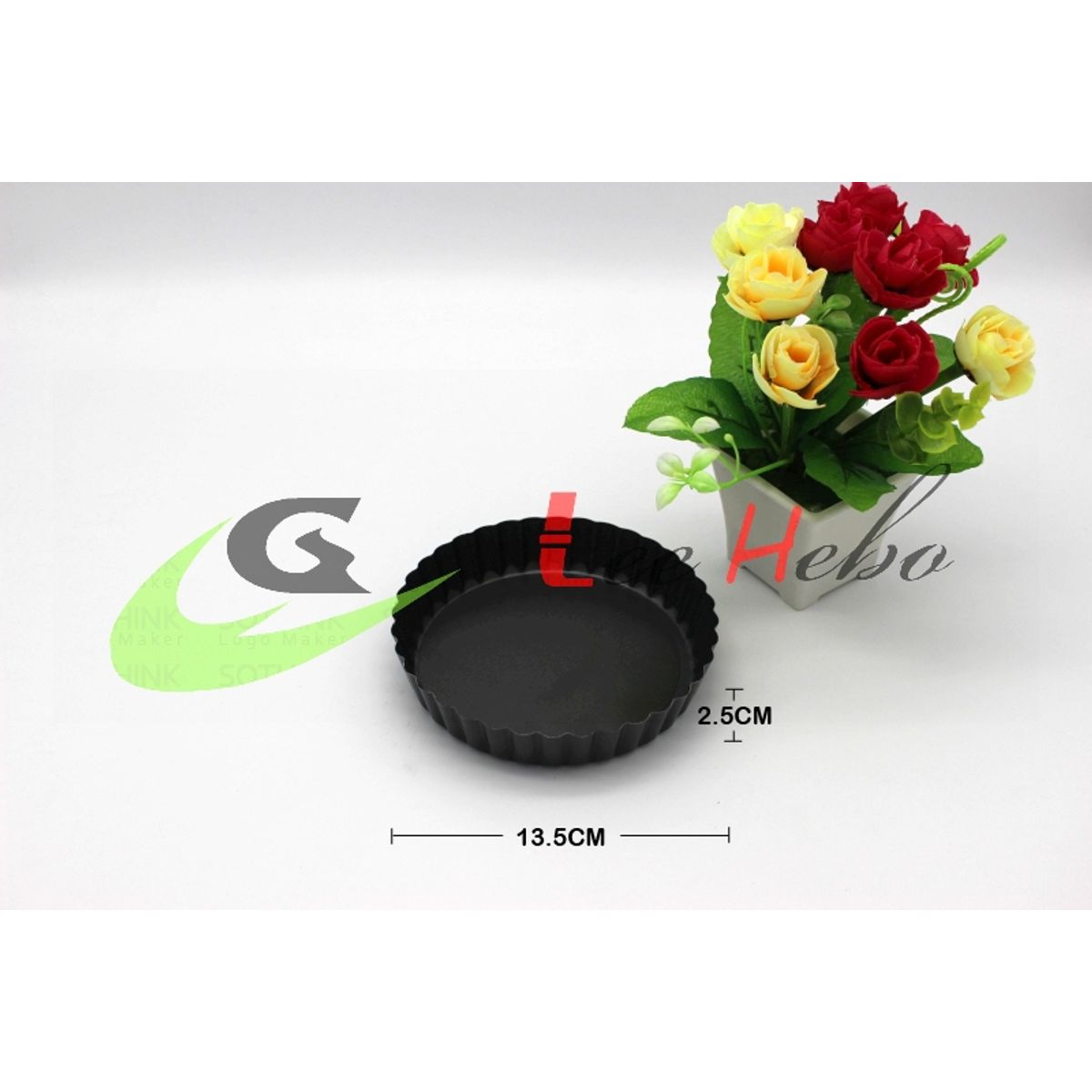 GENERICO - Molde Para Pie Redondo Tartaleta Metal 13Cm.