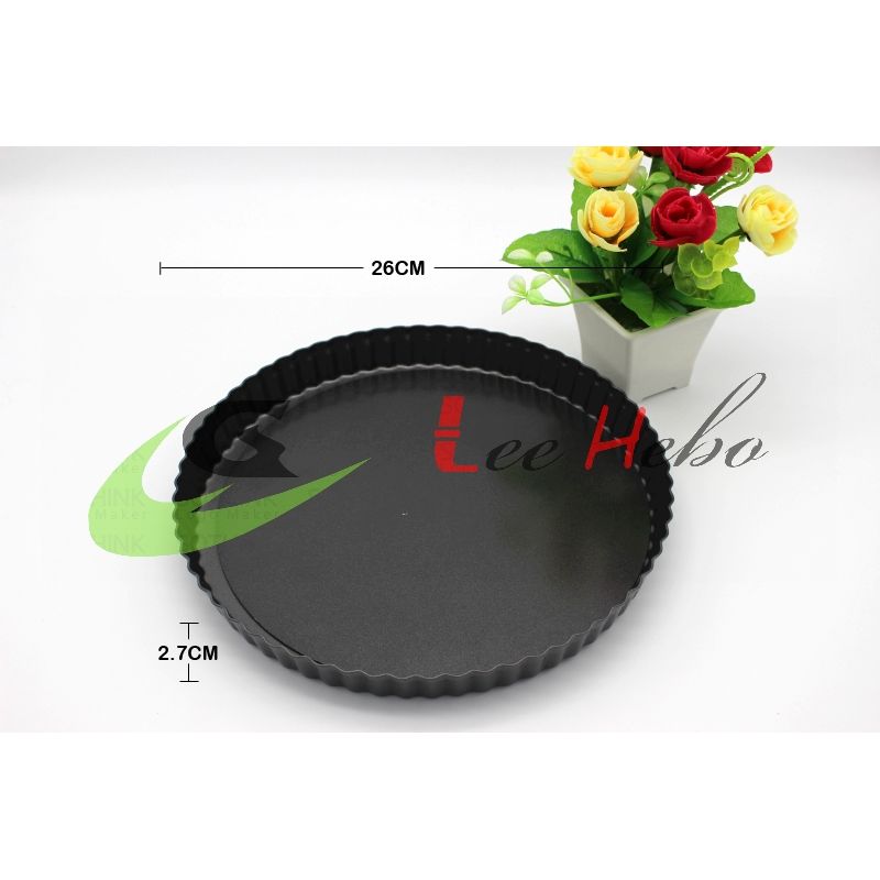 GENERICO - Molde Para Pie Redondo Tartaleta Metal 26Cm