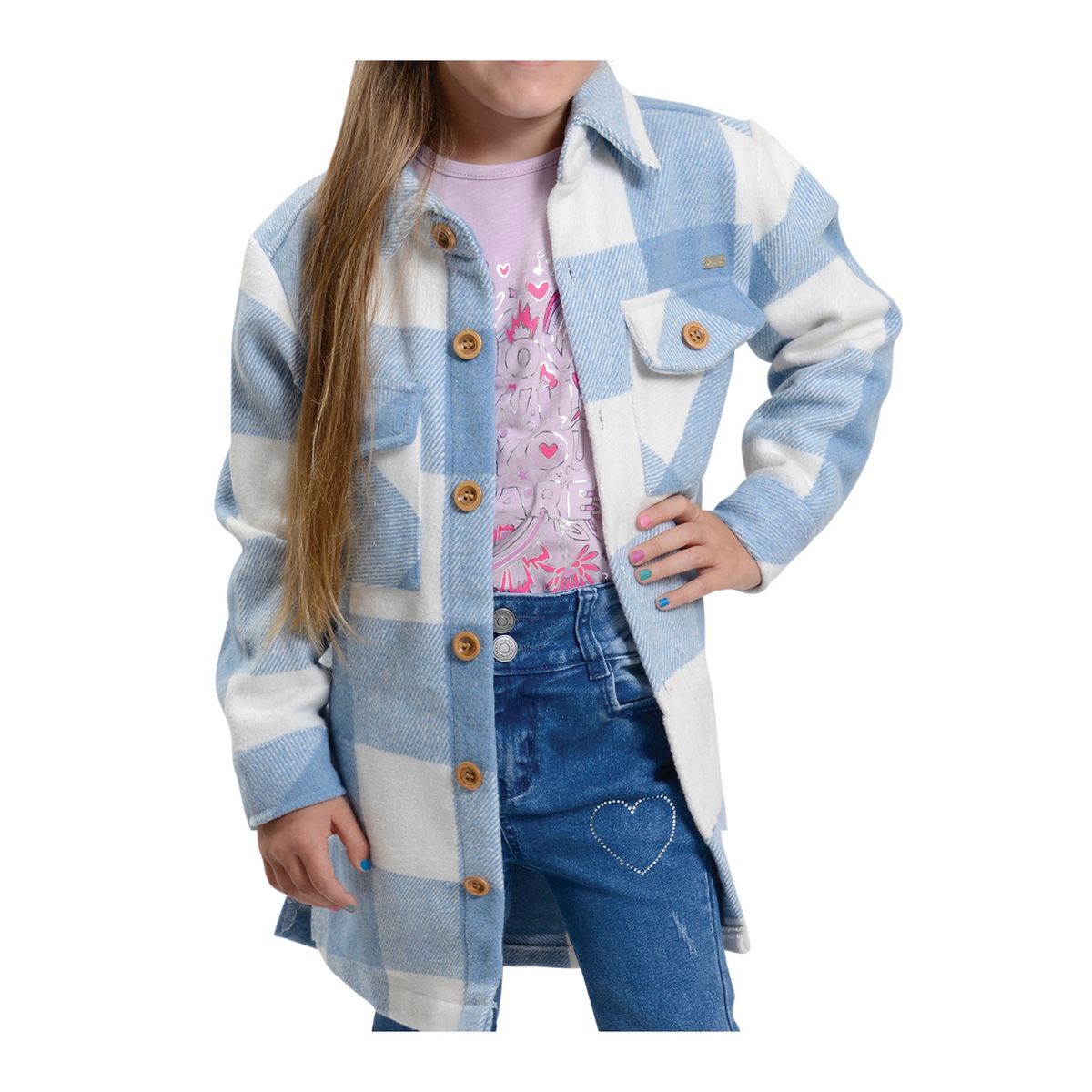 EXCEPTION - Camisa Chaqueta Leñadora Niña Exception