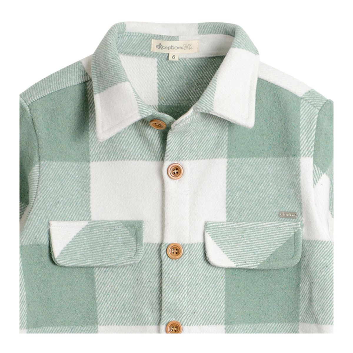 EXCEPTION - Camisa Chaqueta Leñadora Niña Exception