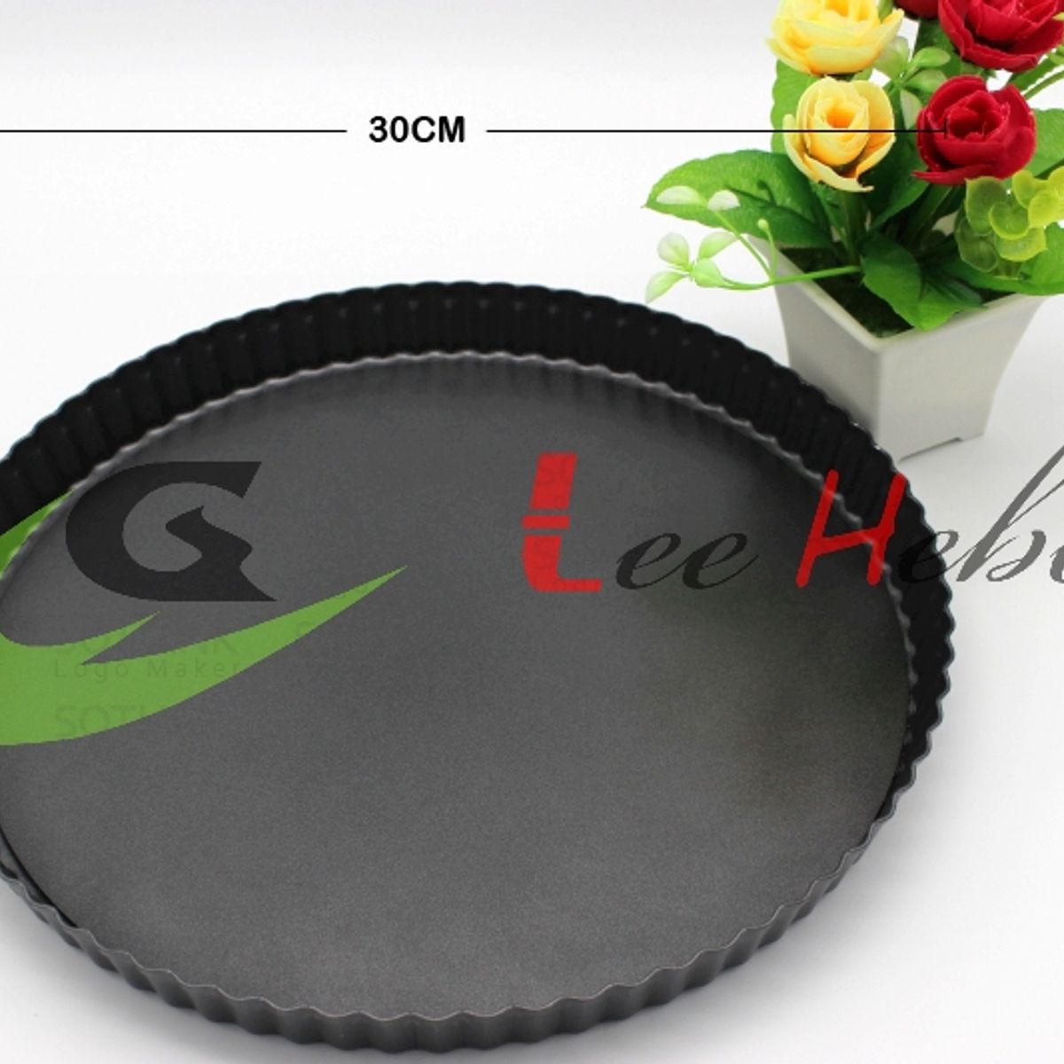 GENERICO - Molde Para Pie Redondo Tartaleta Metal 30Cm