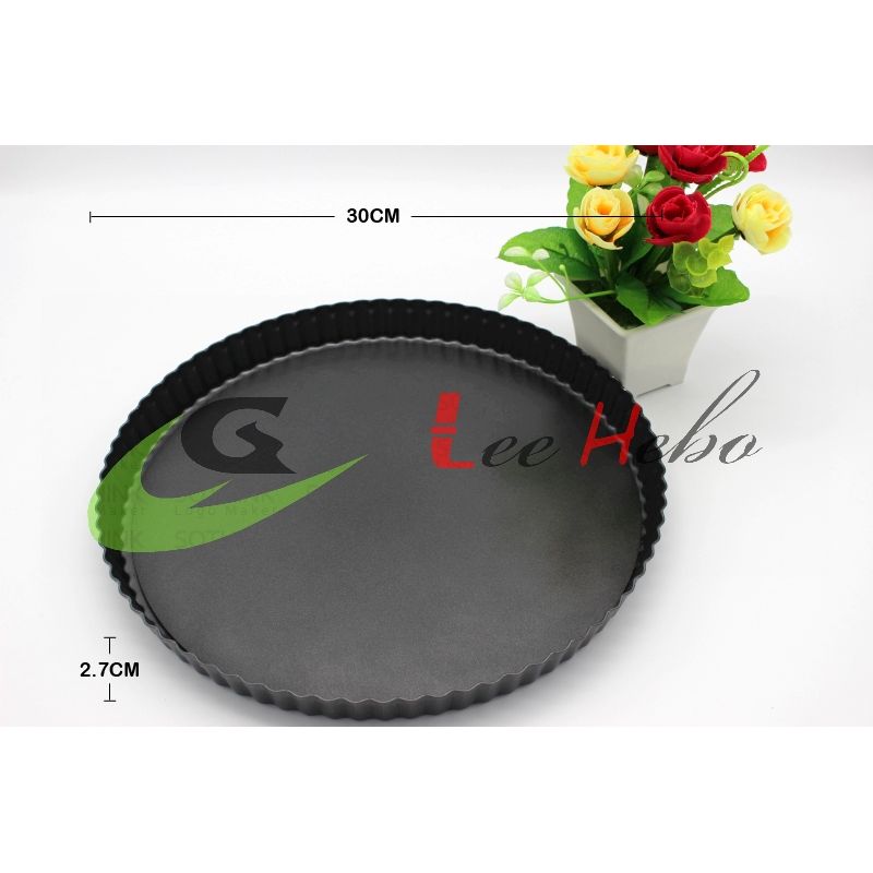 GENERICO - Molde Para Pie Redondo Tartaleta Metal 30Cm