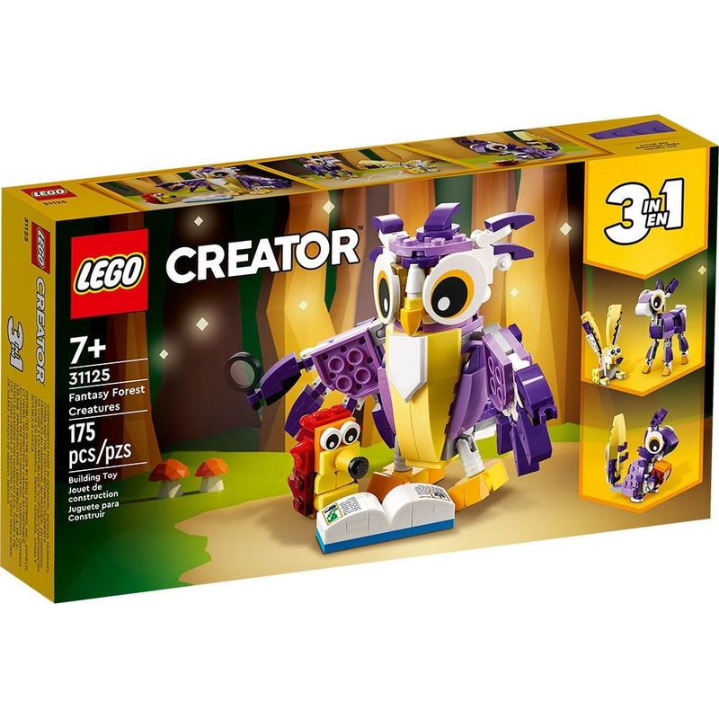 LEGO - LEGO CREATOR CRIATURAS FANTÁSTICAS DEL BOSQUE 31125