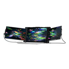 MOBILE PIXELS - Monitor Portátil Doble 14.1 TRIO MAX 2da Generación