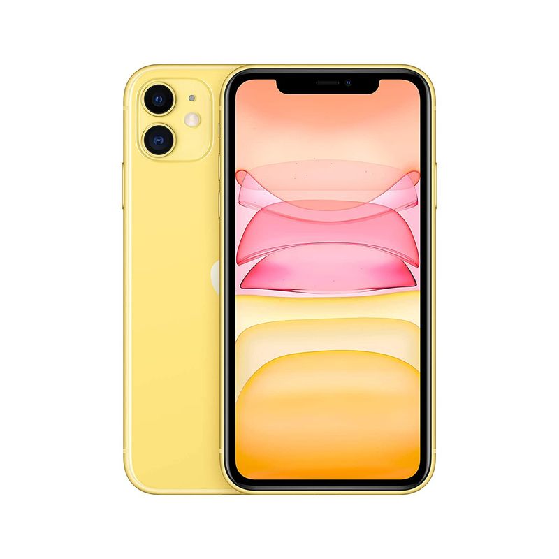 APPLE - iPhone 11 64GB - Amarillo - Reacondicionado.