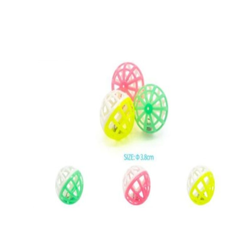 GENERICO - Juguete Para Gatos Pelotas Colores Surtidos 3cm