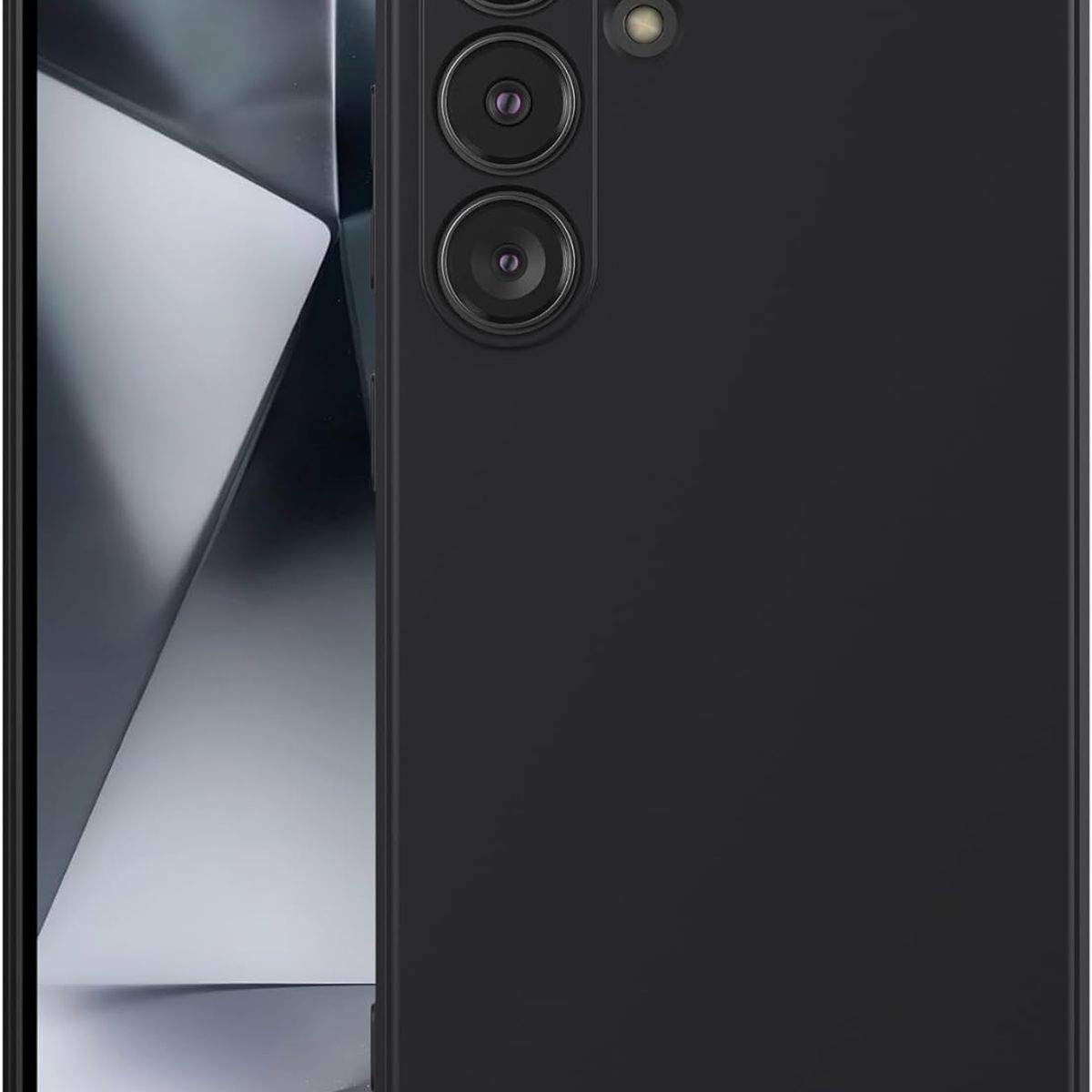 GENERICO - Carcasa Silicona Slim Para Samsung S24 plus Negro