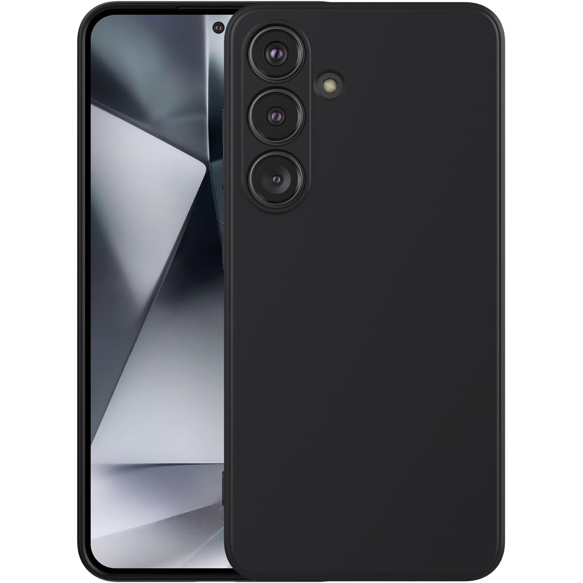 GENERICO - Carcasa Silicona Slim Para Samsung S24 plus Negro