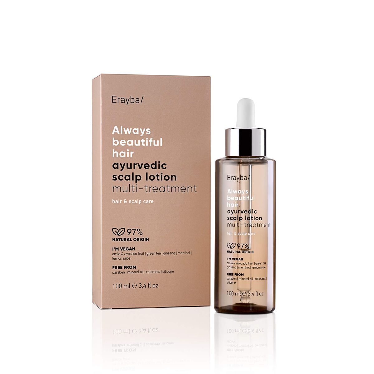 GENERICO - LOCION AYURVEDIC 97 VEGANA ANTI-CAIDA 100ML ERAYBA