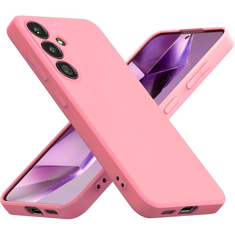 GENERICO - Carcasa Silicona Slim Para Samsung S24 Rosa