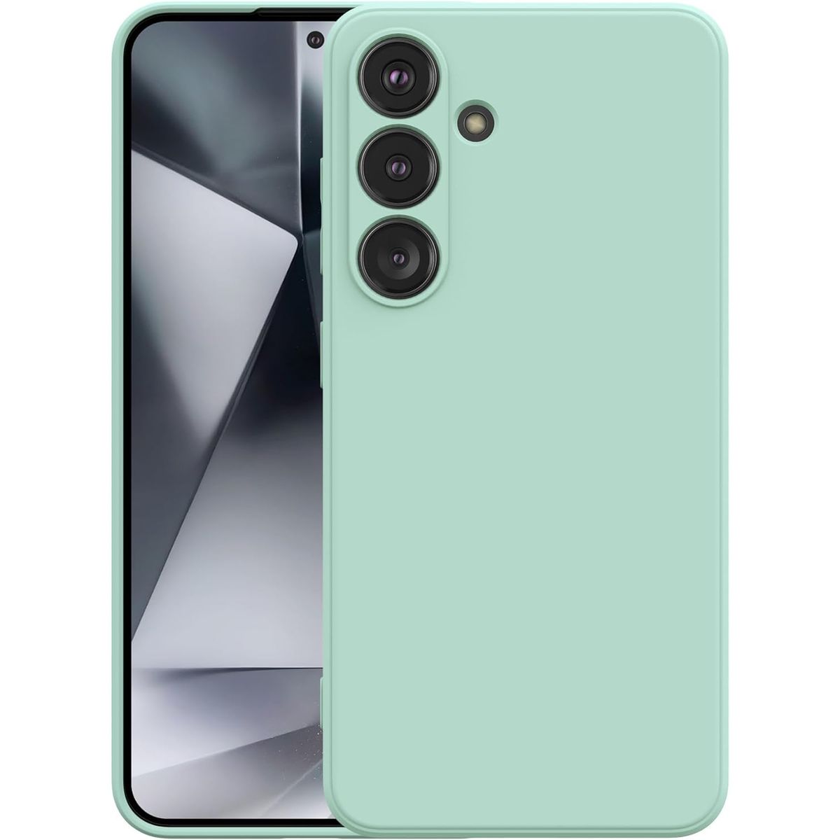 GENERICO - Carcasa Silicona Slim Para Samsung S24 Celeste