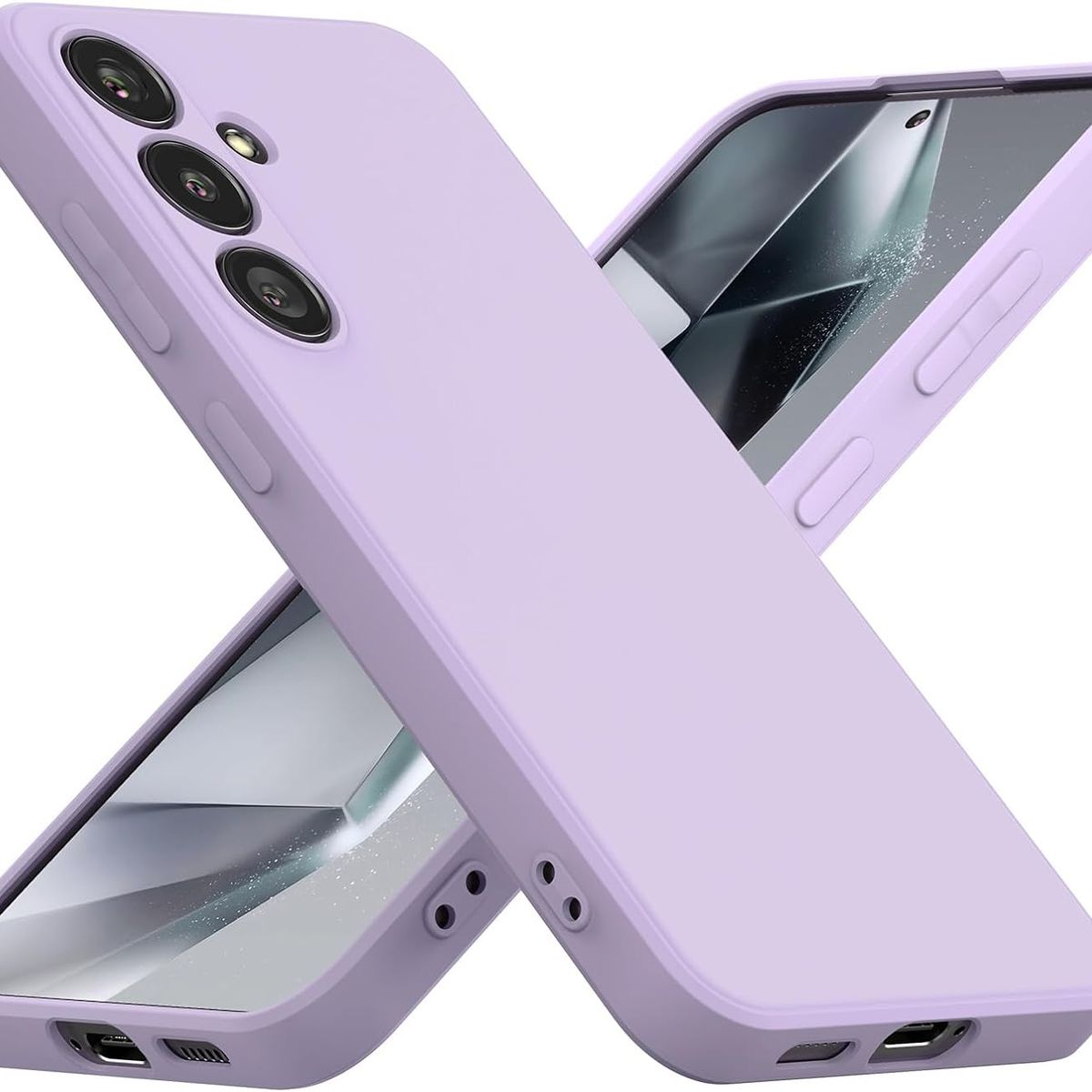 GENERICO - Carcasa Silicona Slim Para Samsung S24 plus Violeta