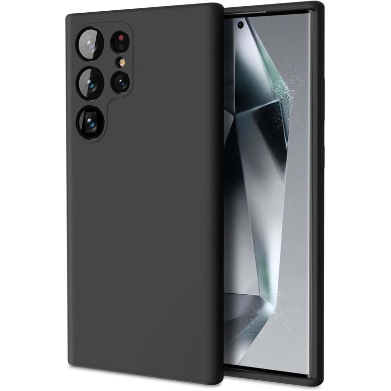 GENERICO - Carcasa Silicona Slim Para Samsung S24 Ultra Negro