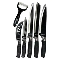 GENERICO - Juego de 5 Cuchillos Profesionales para Cocina