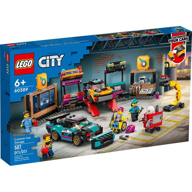 LEGO - LEGO CITY TALLER MECÁNICO DE TUNEADO 60389