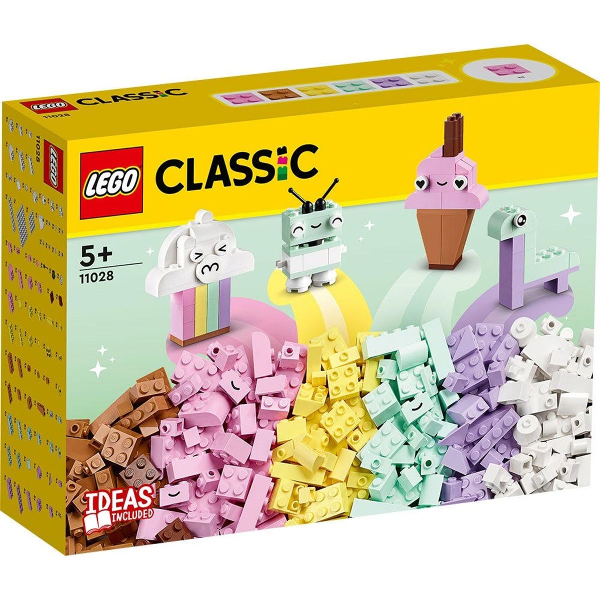 LEGO - LEGO CLASSIC DIVERSIÓN CREATIVA: PASTEL 11028