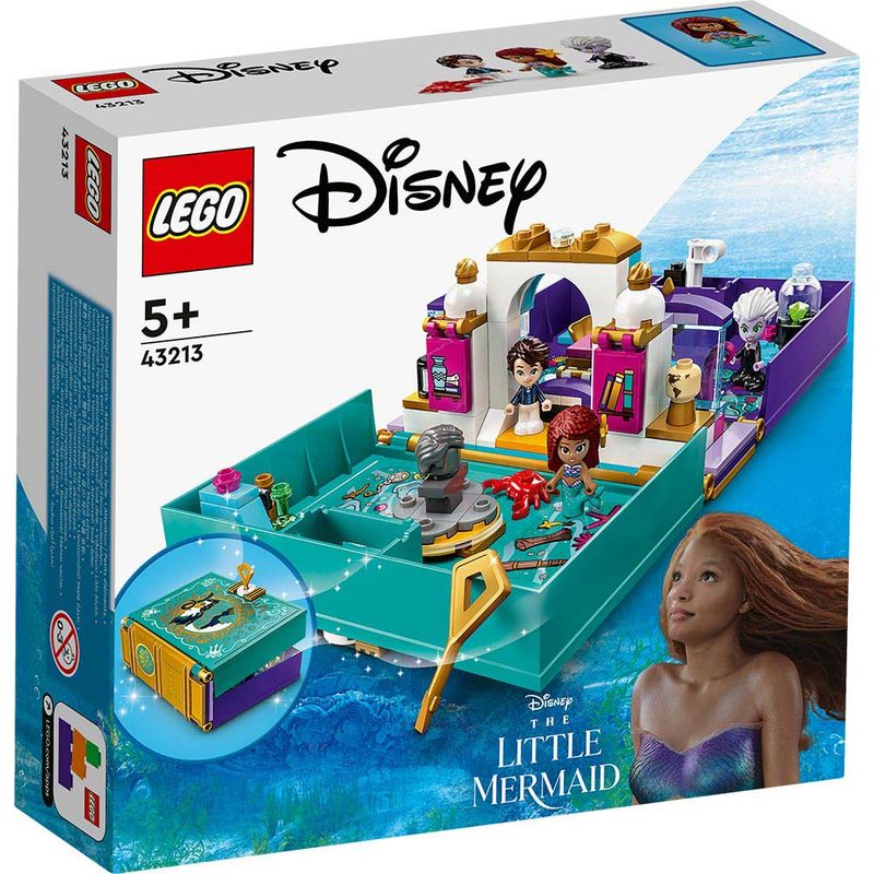 LEGO - Lego Disney Princess (43213) Libro De Cuento: La Sirenita