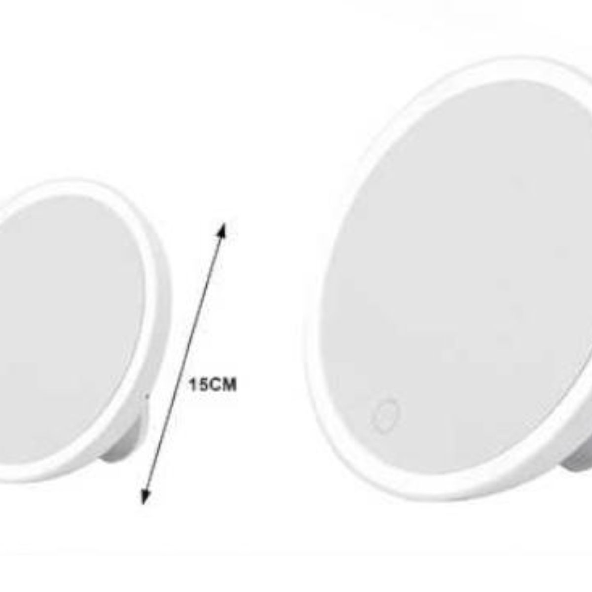 OEM - ESPEJO DE MAQUILLAJE LED REDONDO 15CM