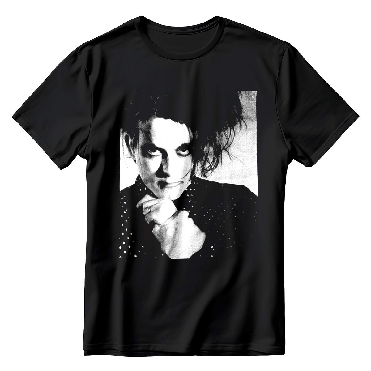 GENERICO - Polera Robert Smith Serigrafía Textil