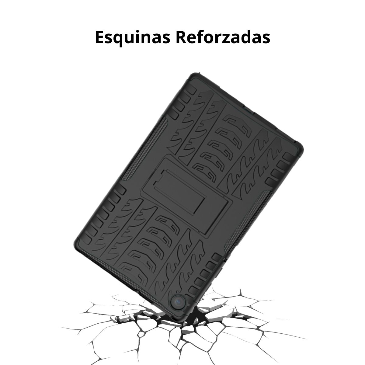 GENERICO - Carcasa Antigolpe Para Lenovo M10 HD 2da Gen 10,1 TB-X306 Negro