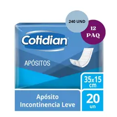 COTIDIAN - Aposito 20und X12 Paquetes