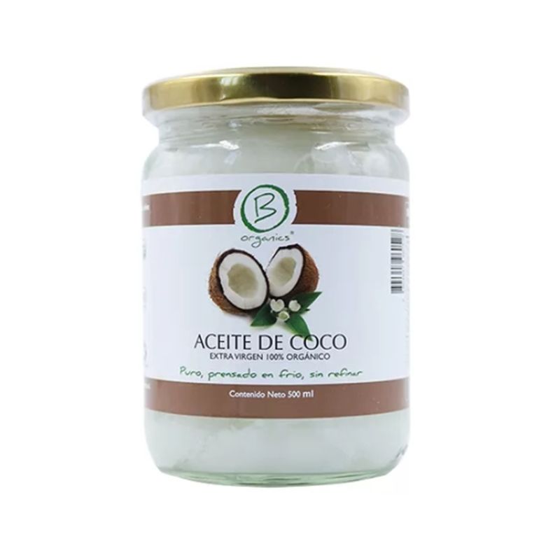 B ORGANICS - Aceite De Coco Orgánico 500 mL, Borganics
