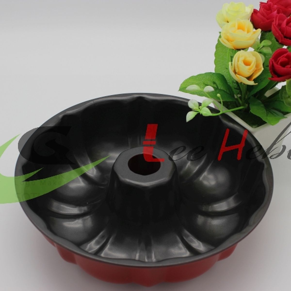 GENERICO - Molde Queque Redondo 24Cm Antiadherente Repostería Metal