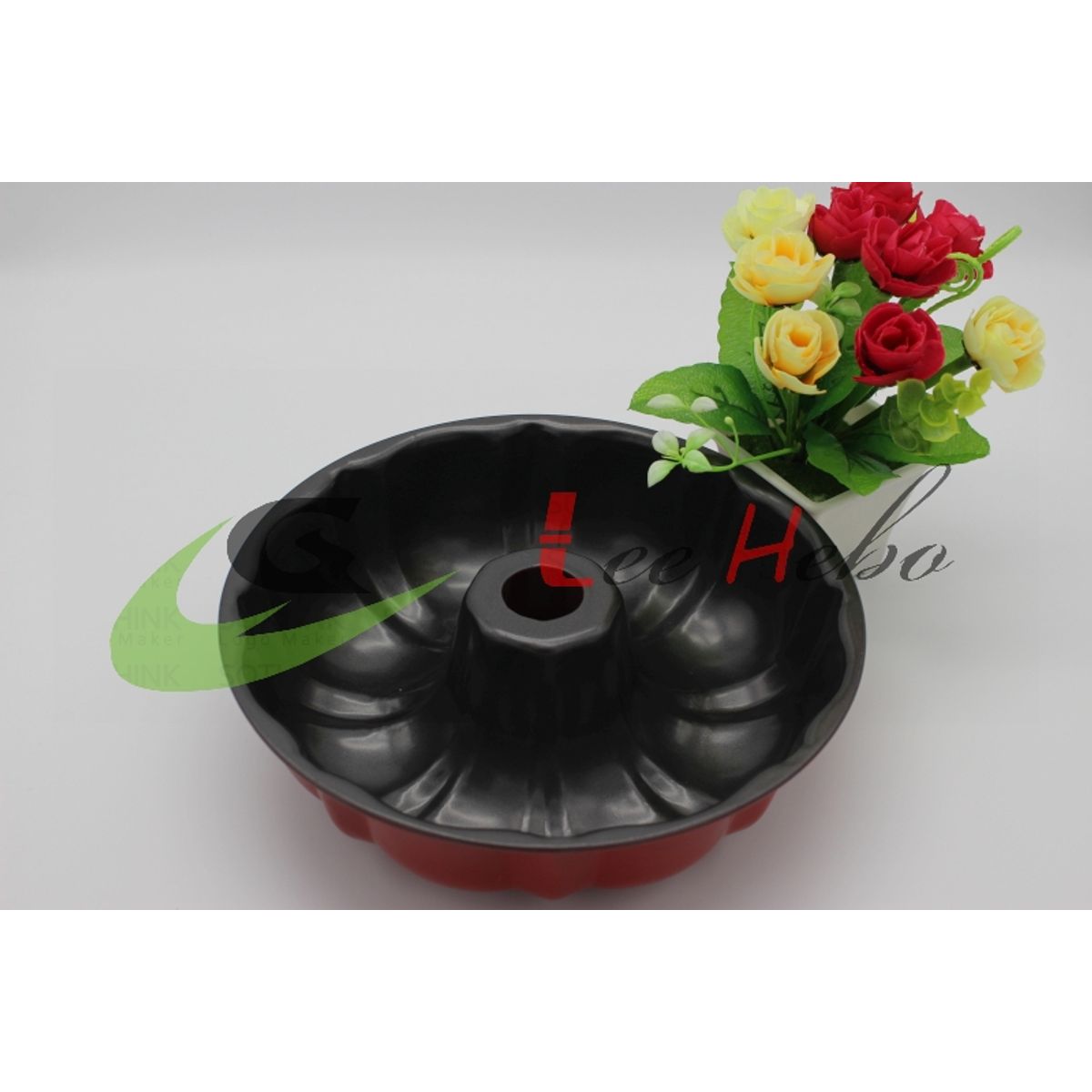 GENERICO - Molde Queque Redondo 24Cm Antiadherente Repostería Metal