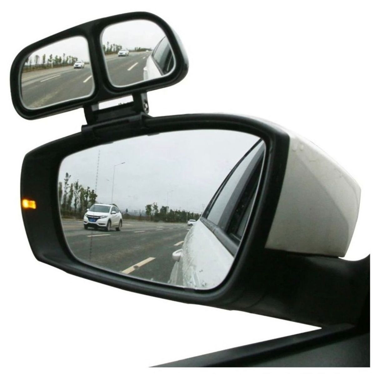 GENERICO - Espejo Lateral Retrovisor Punto Ciego 360 Doble Ajustable