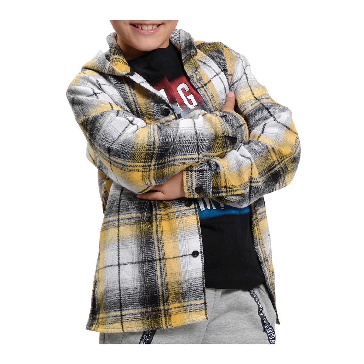 EXCEPTION - Camisa Afranelada Niño Exception