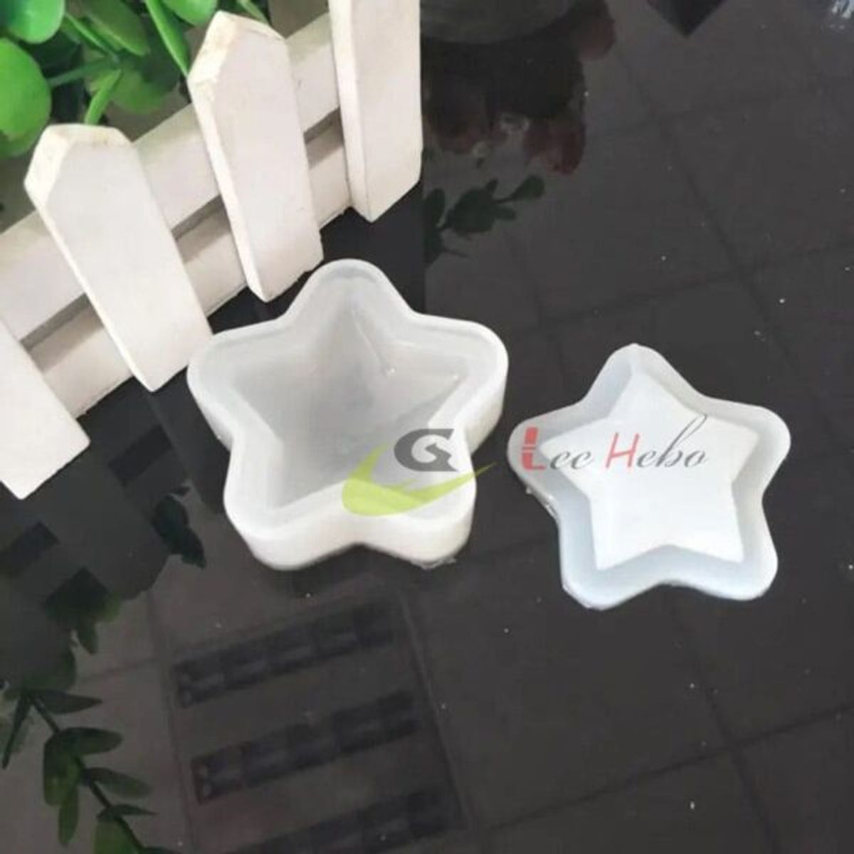 GENERICO - Molde Silicona Para Resina Forma Estrella