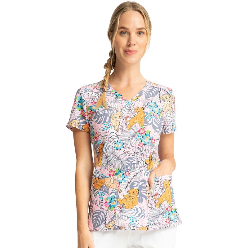 TOONIFORMS - TOP ESTAMPADO MUJER TOONIFORMS DISNEY TF776 LKGP